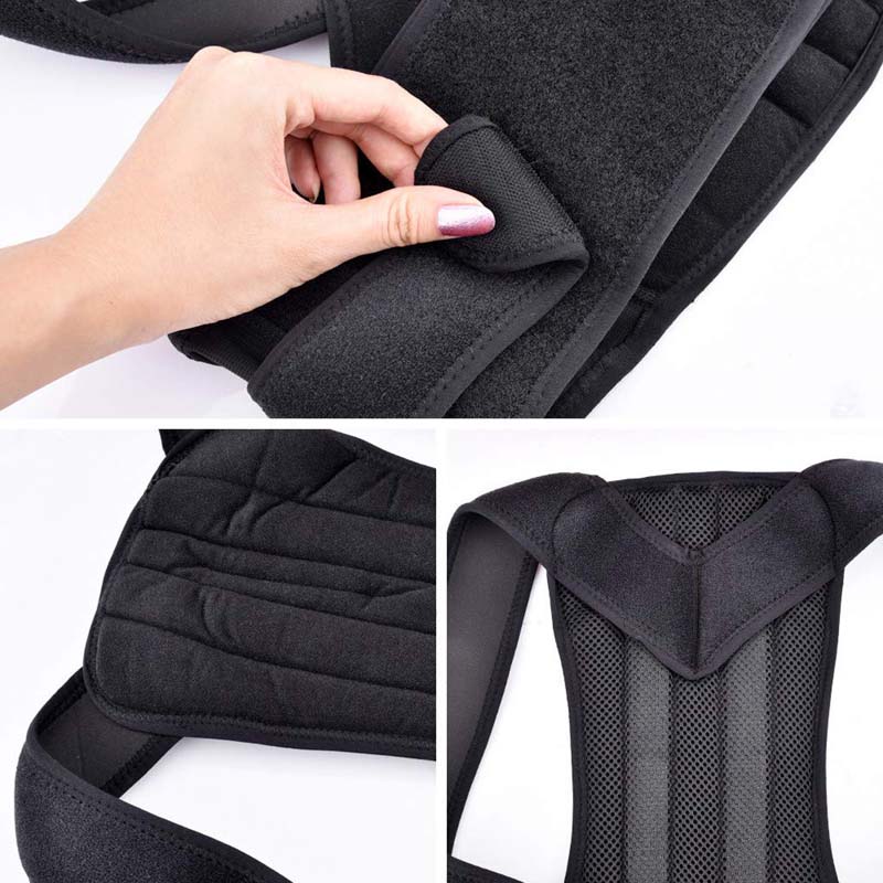 Premium Posture Corrector Belt Fully Adjustable Provides Gentle Support, Strong Breathable Material